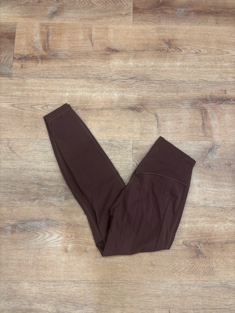 Women's High-Waist Brown Leggings